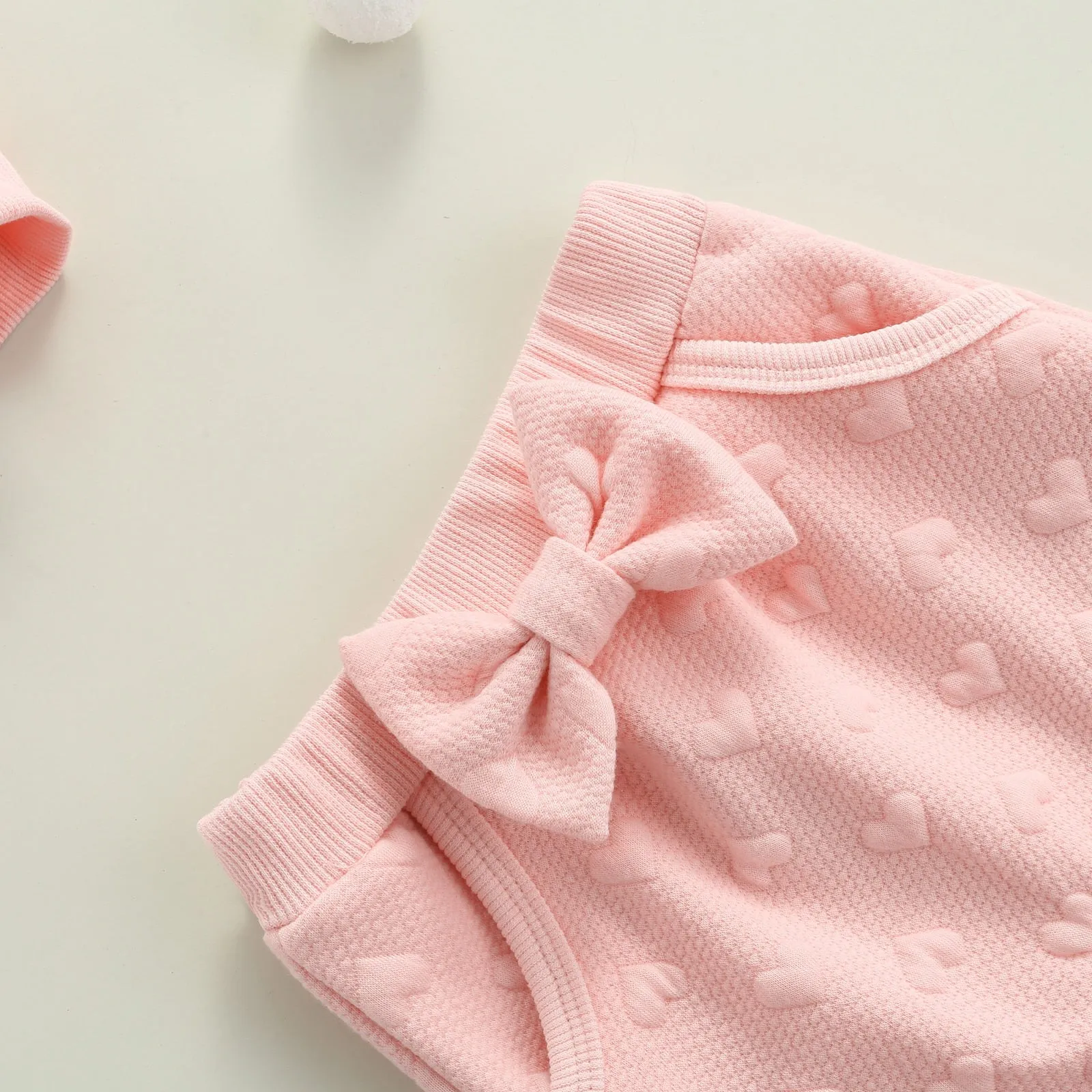 Valentine Pink Baby Girl Tracksuit