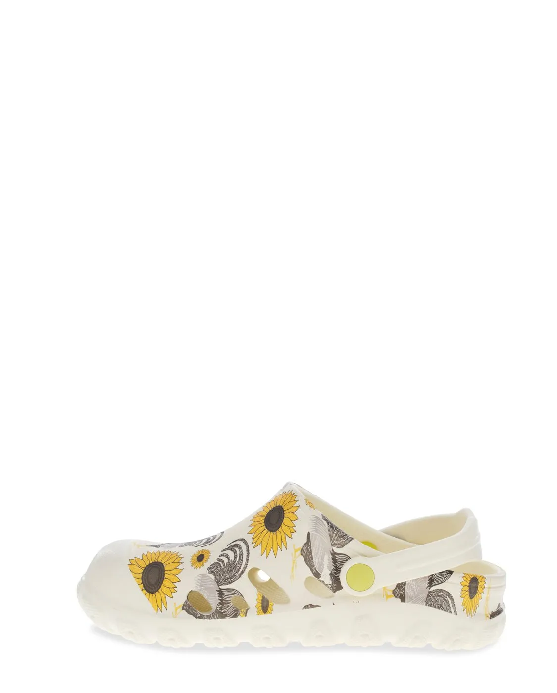 Women's Easies Rooster Clog - Cream