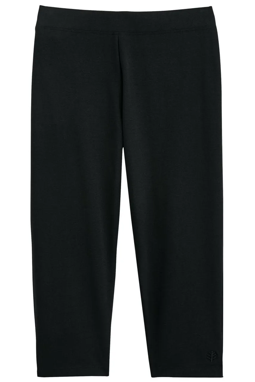 Women's Monterey Summer Capris  |  Black